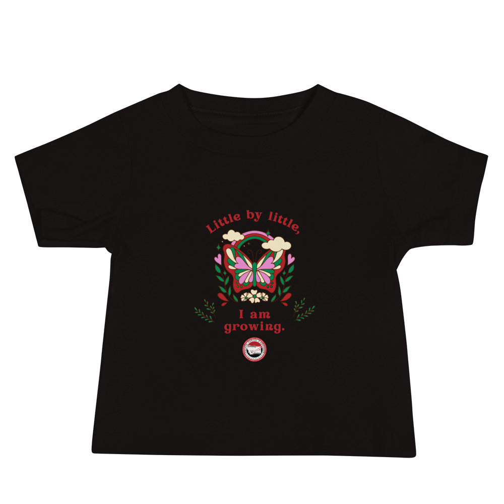 "Growing" Baby Jersey Short Sleeve Tee