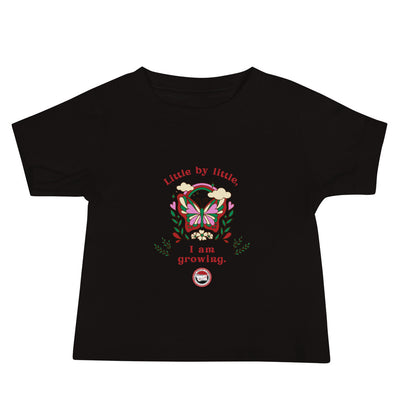 "Growing" Baby Jersey Short Sleeve Tee