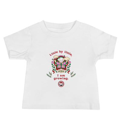 "Growing" Baby Jersey Short Sleeve Tee