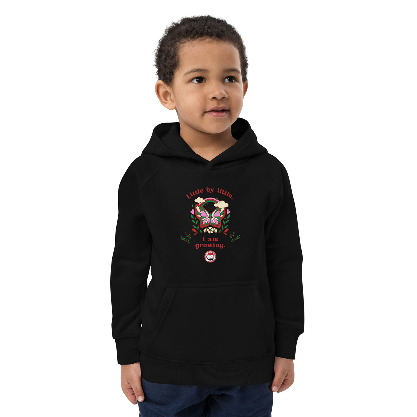 "Growing" Kids eco hoodie